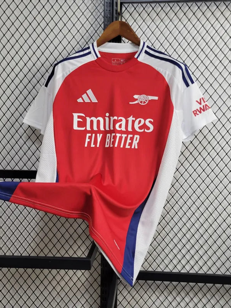 CAMISOLA DO ARSENAL 24/25 VERMELHO E BRANCO 1