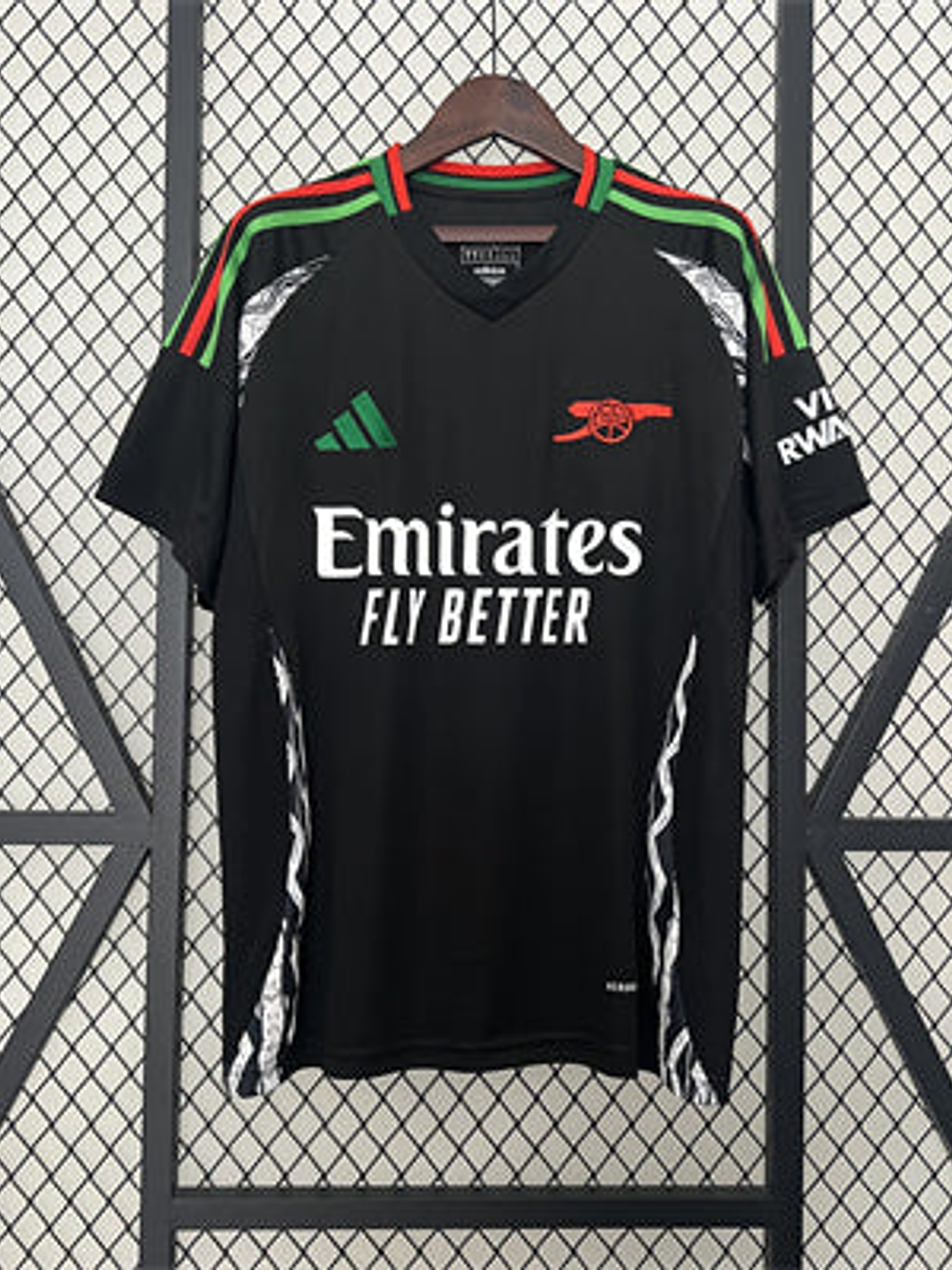 CAMISOLA DO ARSENAL 24/25 PRETO 1