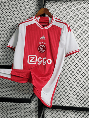 CAMISOLA DO AJAX 23/24 VERMELHO E BRANCO