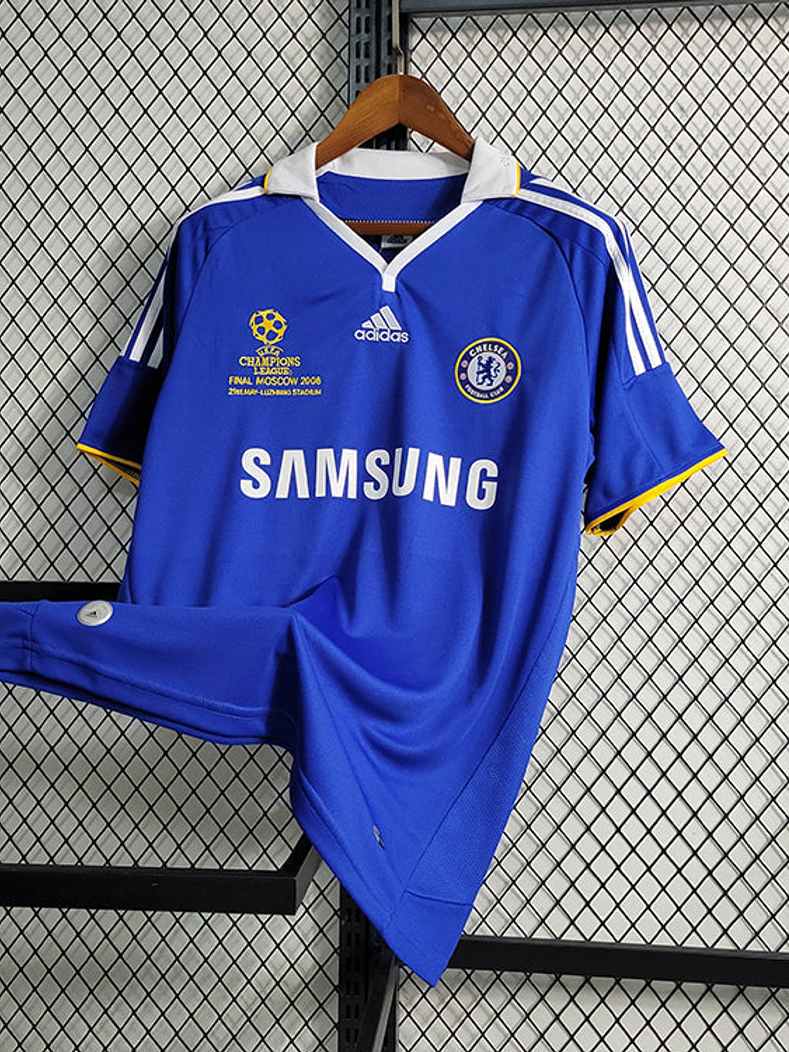 CAMISA RETRÔ DO CHELSEA 08/09 AZUL 1