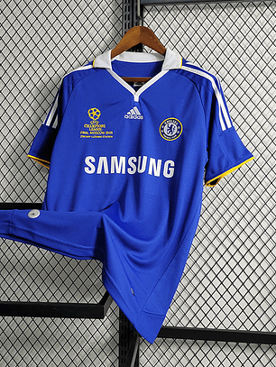 CAMISA RETRÔ DO CHELSEA 08/09 AZUL