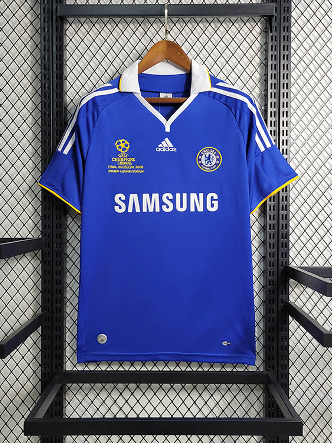 CAMISA RETRÔ DO CHELSEA 08/09 AZUL 3