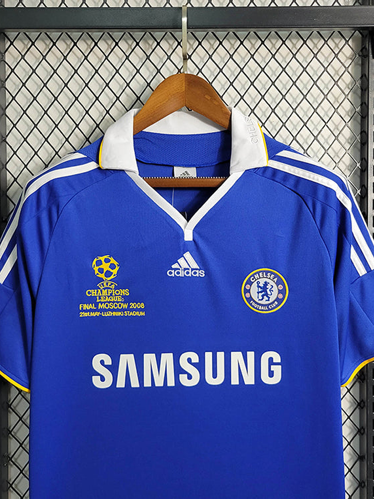 CAMISA RETRÔ DO CHELSEA 08/09 AZUL 4