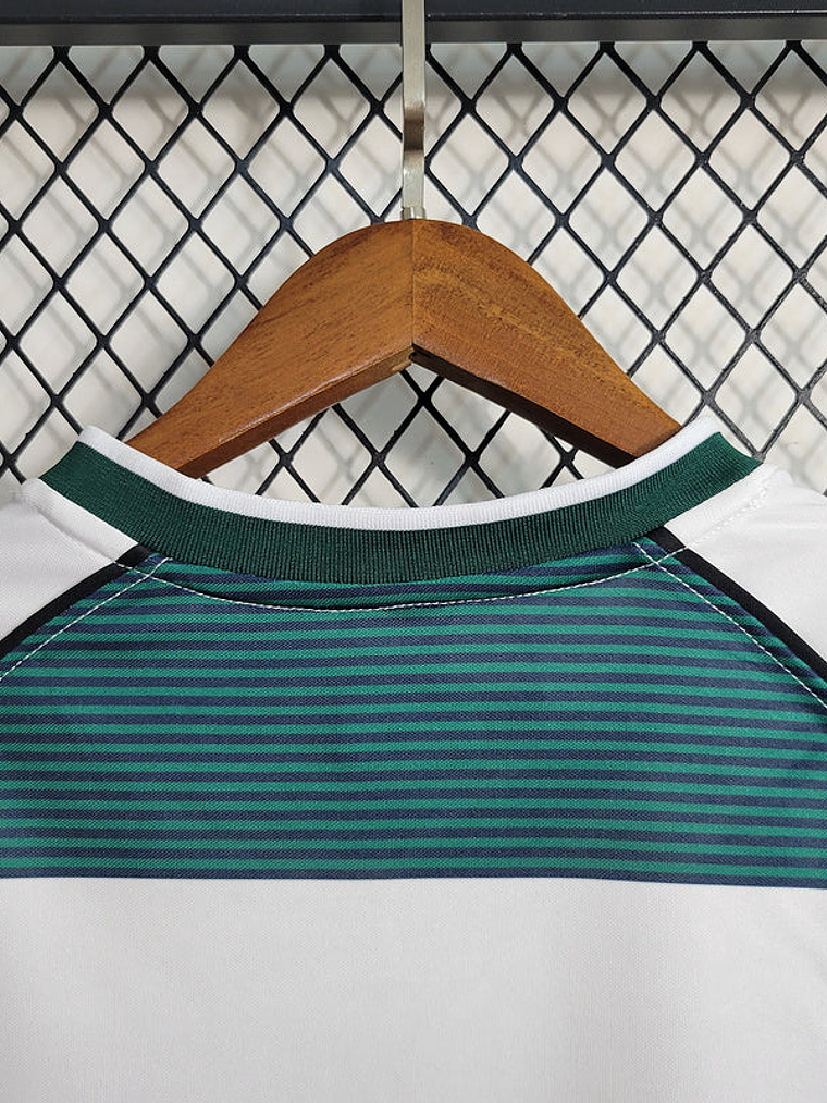 CAMISA RETRÔ DO SPORTING 01/03 BRANCO E VERDE 4