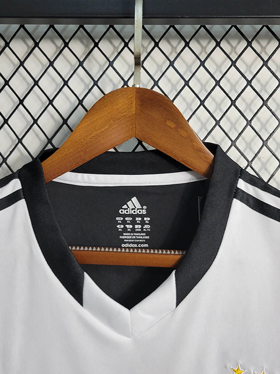 CAMISA RETRÔ DO BENFICA 13/14 BRANCO E PRETO 2