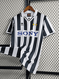 CAMISA RETRÔ DA JUVENTUS 95/97 BRANCO E PRETO - Thumbnail 1