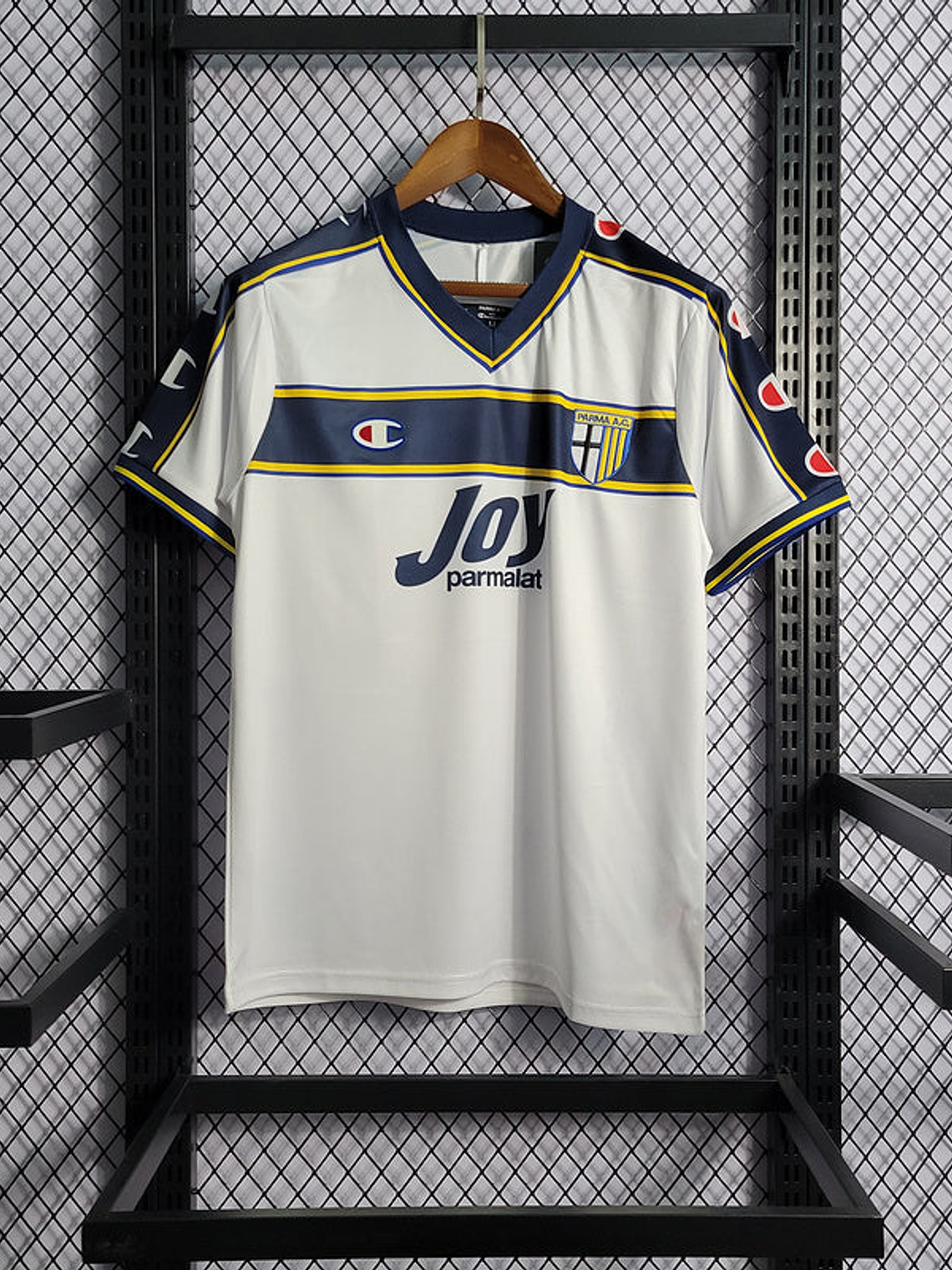 CAMISA RETRÔ DO PARMA 02/03 BRANCO 2