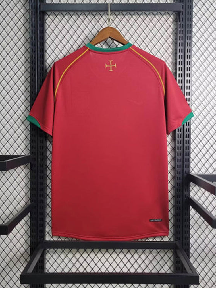 CAMISA RETRÔ DE PORTUGAL 2006 VERMELHO 3