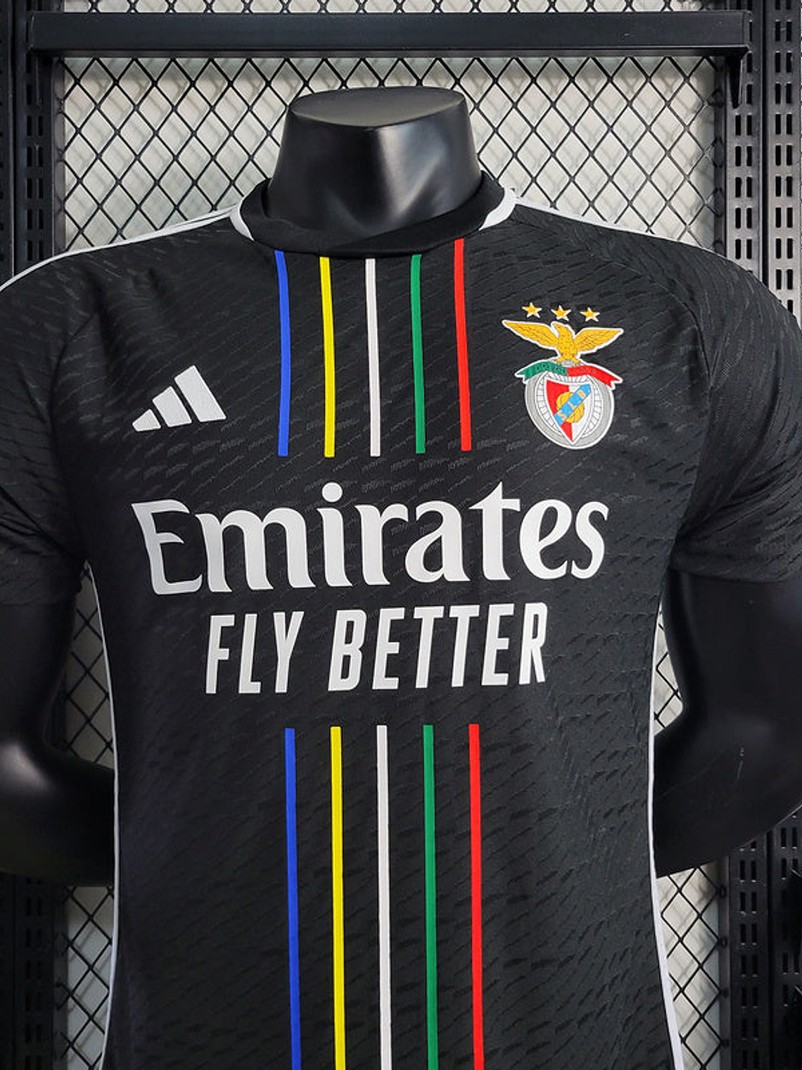 CAMISA VERSÃO PLAYER DO BENFICA 23/24 BLACK 2