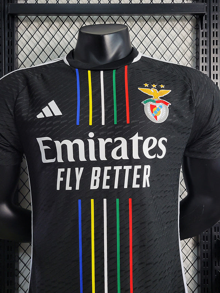 CAMISA VERSÃO PLAYER DO BENFICA 23/24 BLACK 2
