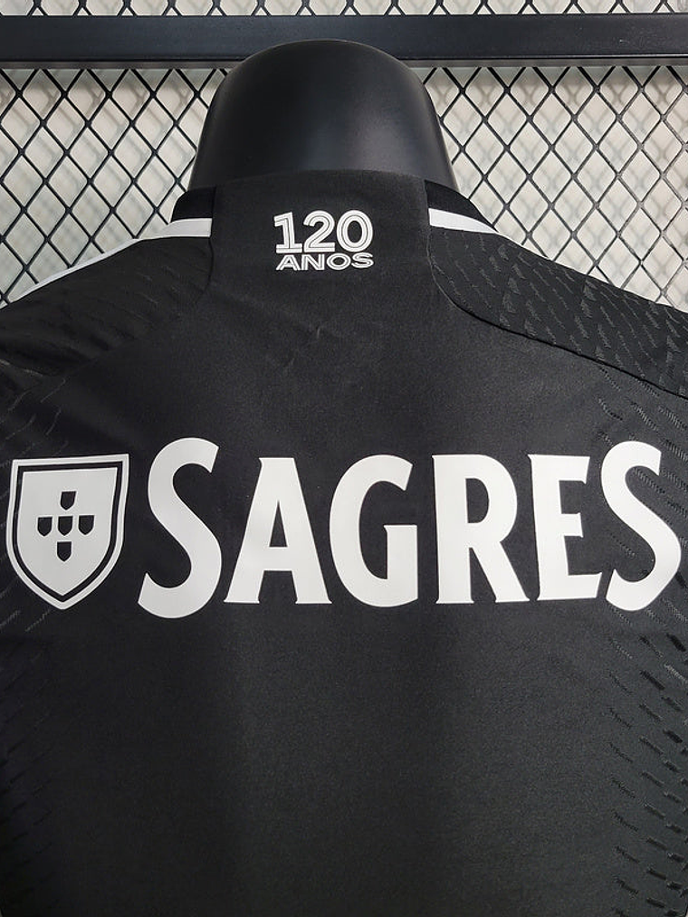 CAMISA VERSÃO PLAYER DO BENFICA 23/24 BLACK 3