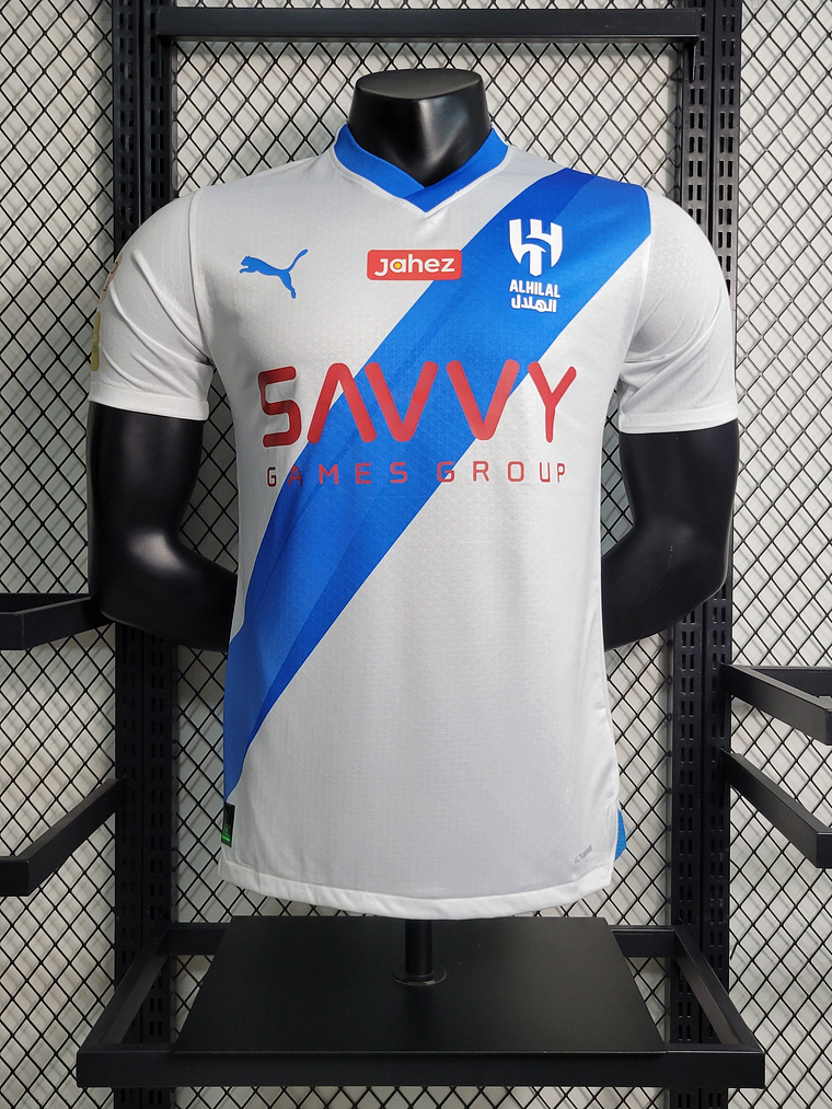 CAMISA VERSÃO PLAYER DE AL HILAL 23/24 BRANCO 1