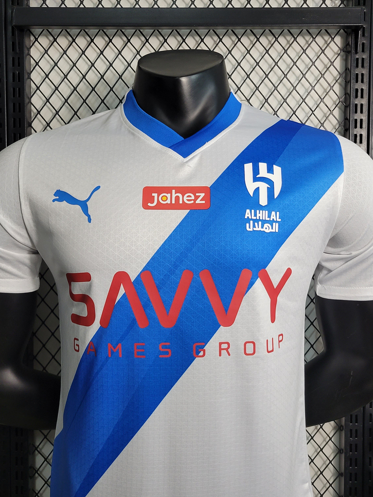 CAMISA VERSÃO PLAYER DE AL HILAL 23/24 BRANCO 5