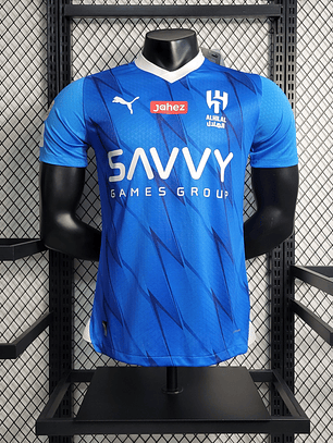 CAMISA VERSÃO PLAYER DE AL HILAL 23/24 AZUL