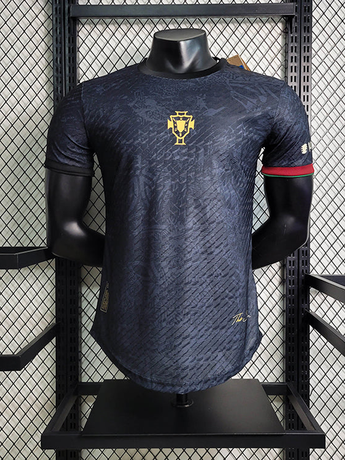 CAMISA VERSÃO PLAYER DE PORTUGAL 23/24 BLACK 1