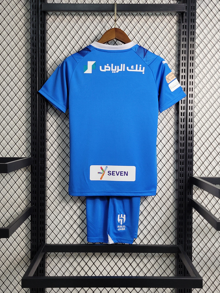 KIT INFANTIL DO AL HILAL 23/24 AZUL 3