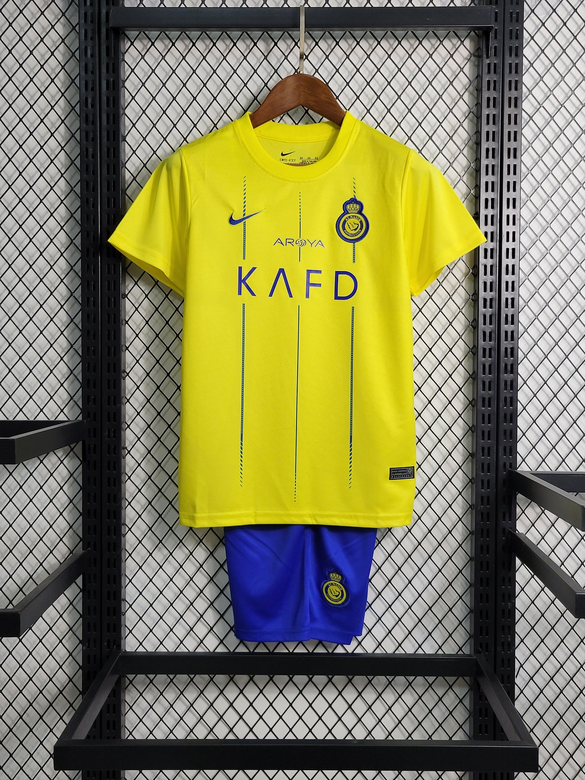 KIT INFANTIL DO AL NASSR 23/24 AMARELO 1