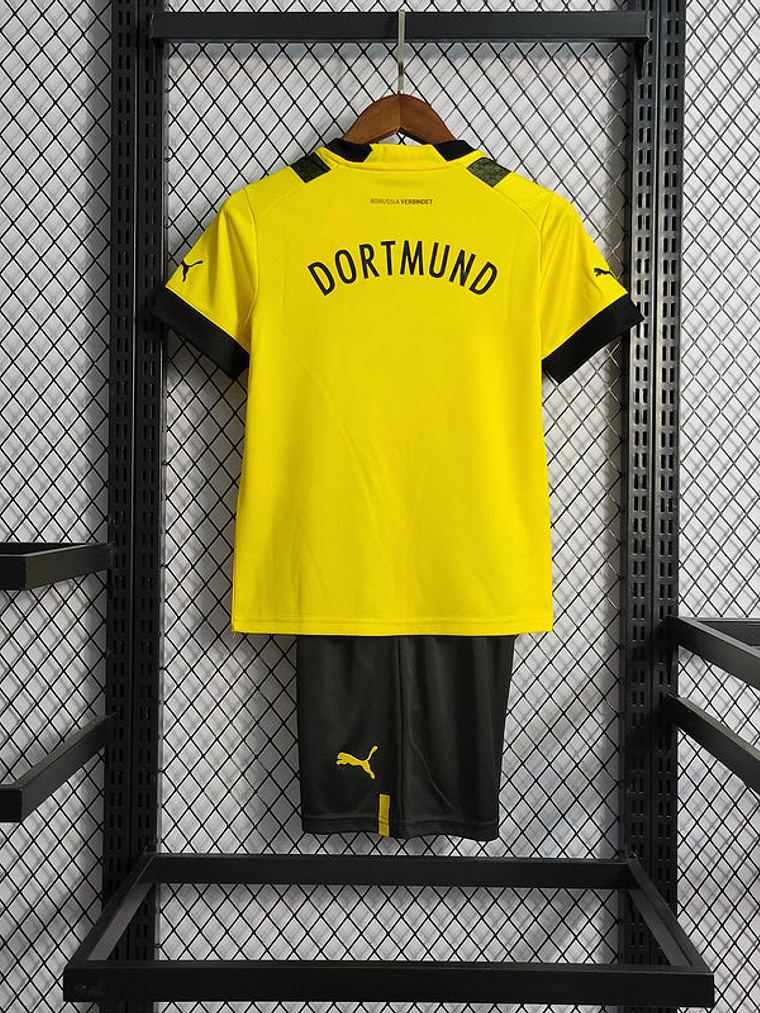 KIT INFANTIL DO BORUCIA DORTMUND 23/24 AMARELO 2
