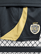 KIT INFANTIL DO SPORTING 23/24 PRETO E DOURADO - Thumbnail 5