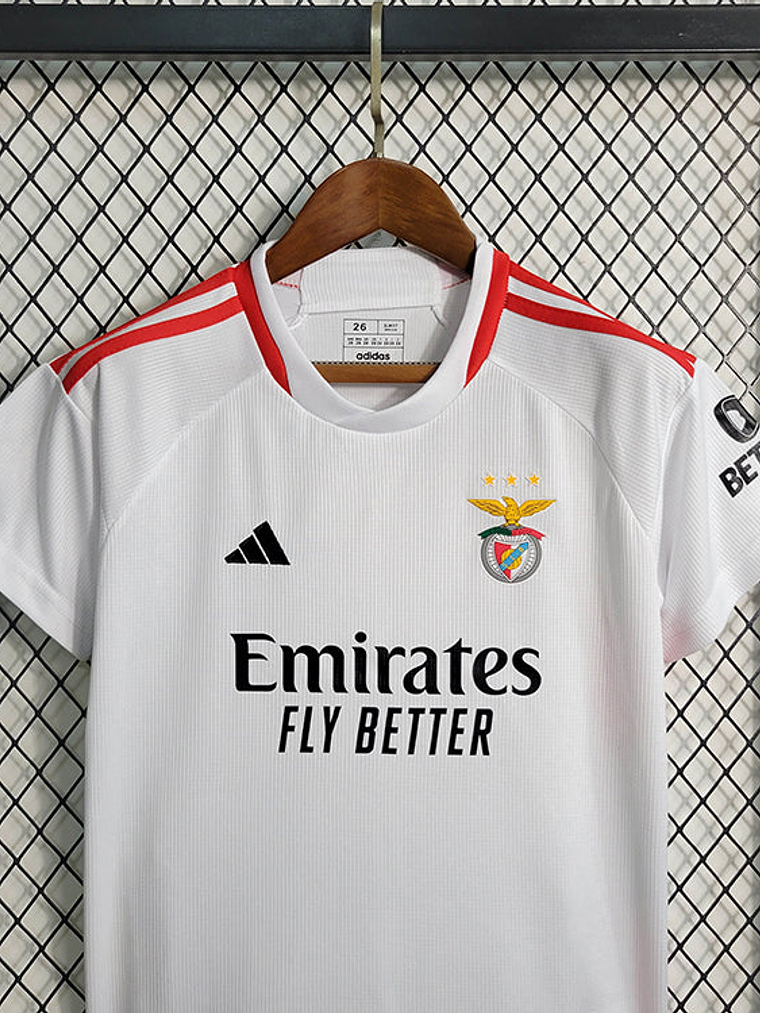 KIT INFANTIL DO BENFICA 23/24 BRANCO 3