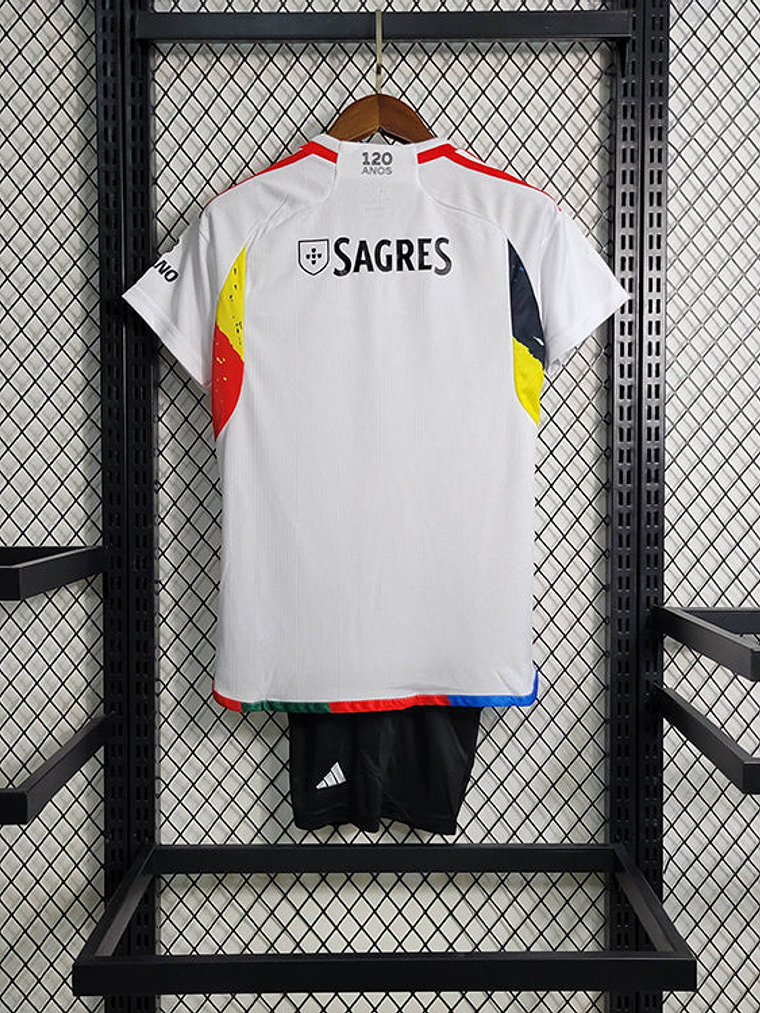 KIT INFANTIL DO BENFICA 23/24 BRANCO 5
