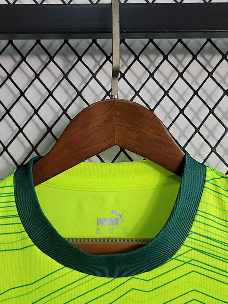 KIT INFANTIL DO PALMEIRAS 23/24 VERDE NEON 7
