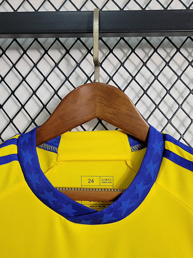 KIT INFANTIL DO BOCA JUNIORS 23/24 AMARELO 4