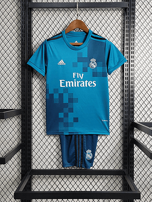 KIT INFANTIL DO REAL MADRID 23/24 AZUL