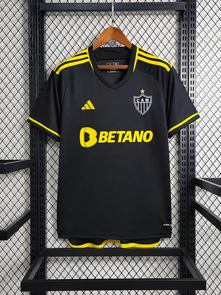 CAMISOLA DO ATLETICO MINEIRO 23/24 PRETO 2 2