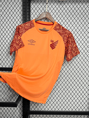 CAMISOLA DO ATLETICO PARANAENSE 24/25 LARANJA TREINO
