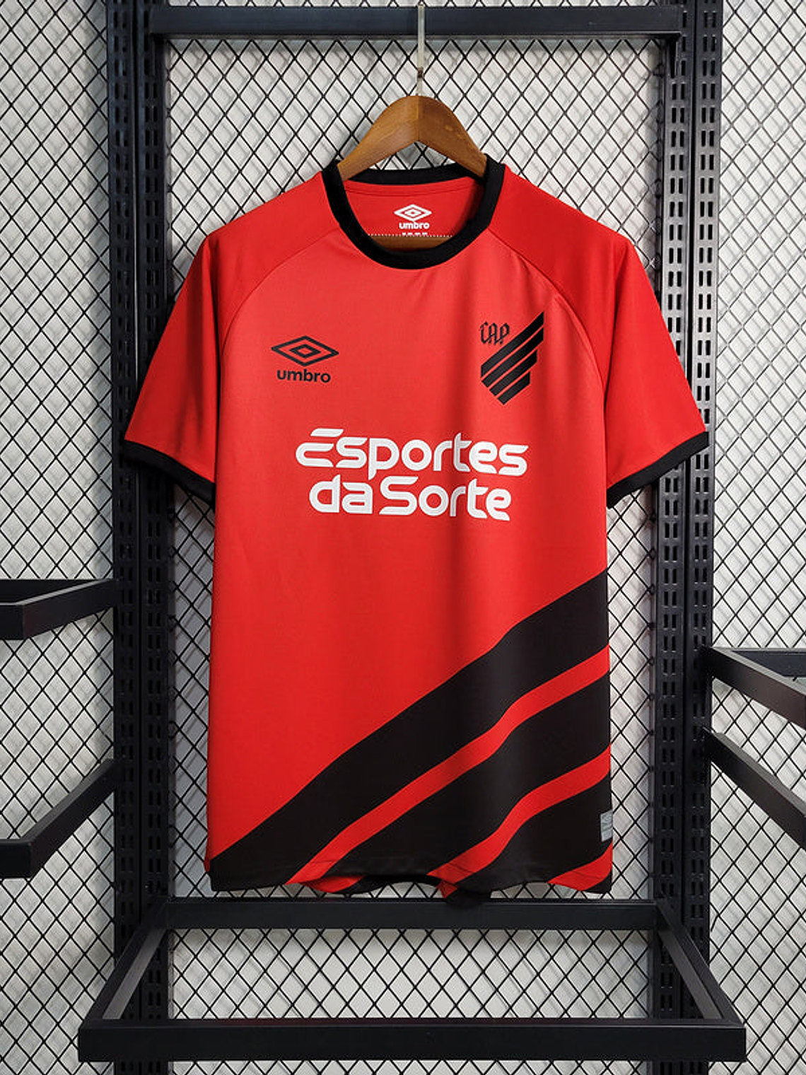 CAMISOLA DO ATLETICO PARANAENSE 23/24 VERMELHO 2