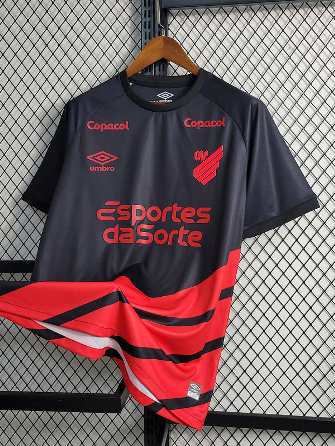 CAMISOLA DO ATLETICO PARANAENSE 23/24 PRETO 1