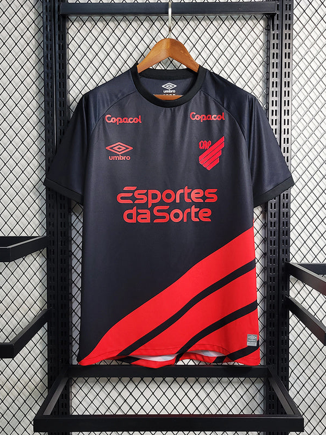CAMISOLA DO ATLETICO PARANAENSE 23/24 PRETO 2