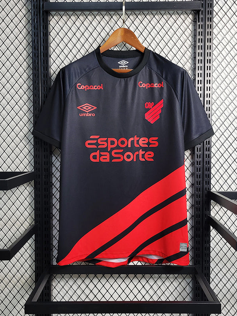 CAMISOLA DO ATLETICO PARANAENSE 23/24 PRETO 2
