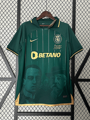 CAMISOLA DO SPORTING LISBOA 24/25 VERDE EDIÇÃO ESPECIAL