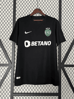 CAMISOLA DO SPORTING LISBOA 24/25 PRETO