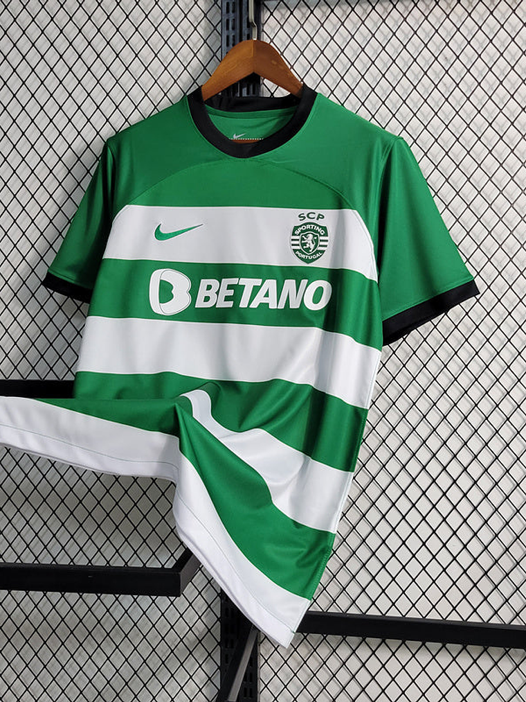 CAMISOLA DO SPORTING LISBOA 23/24 VERDE E BRANCO 1