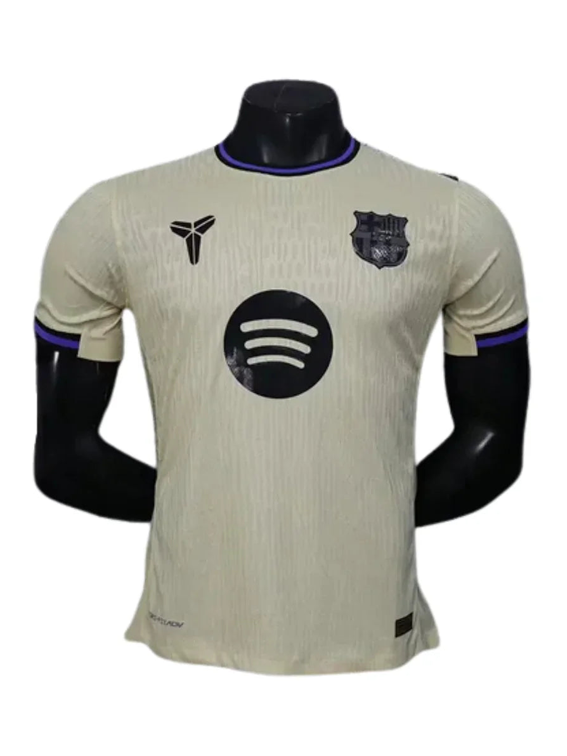 CAMISOLA VERSÃO PLAYER DO BARCELONA 25/26 BEGE 1