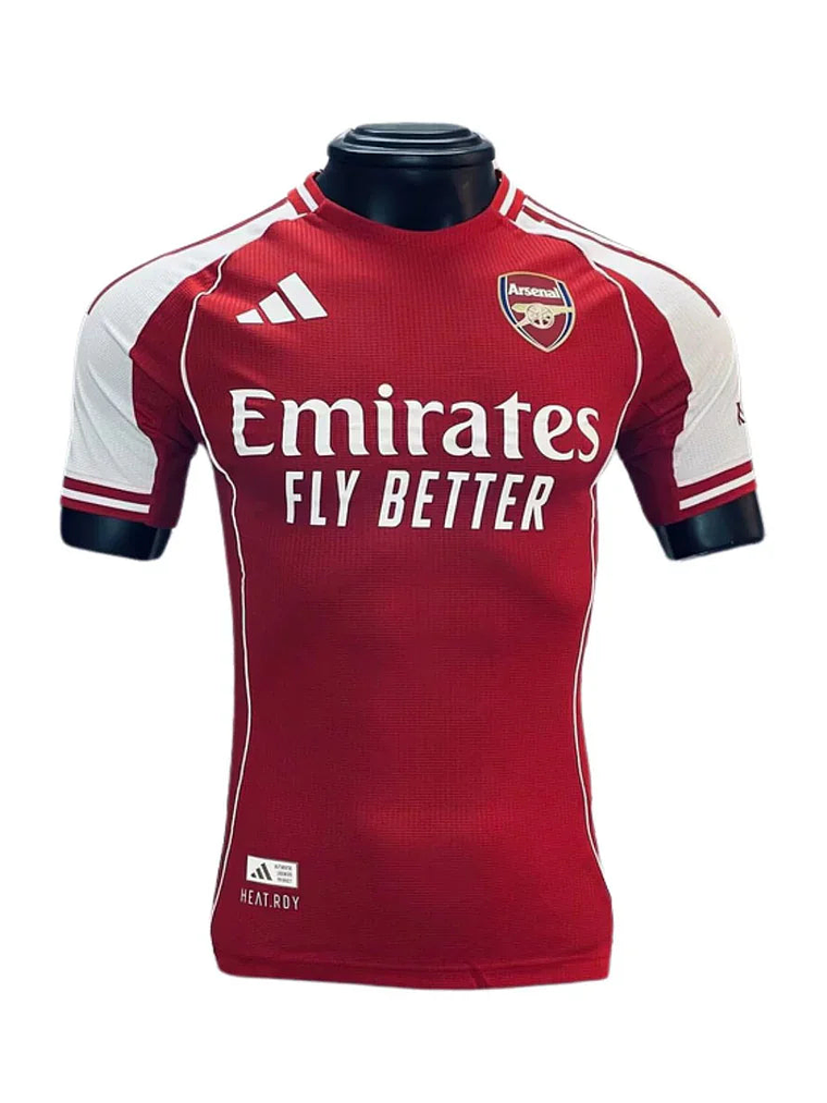 CAMISOLA VERSÃO PLAYER DO ARSENAL 25/26 VERMELHO 1
