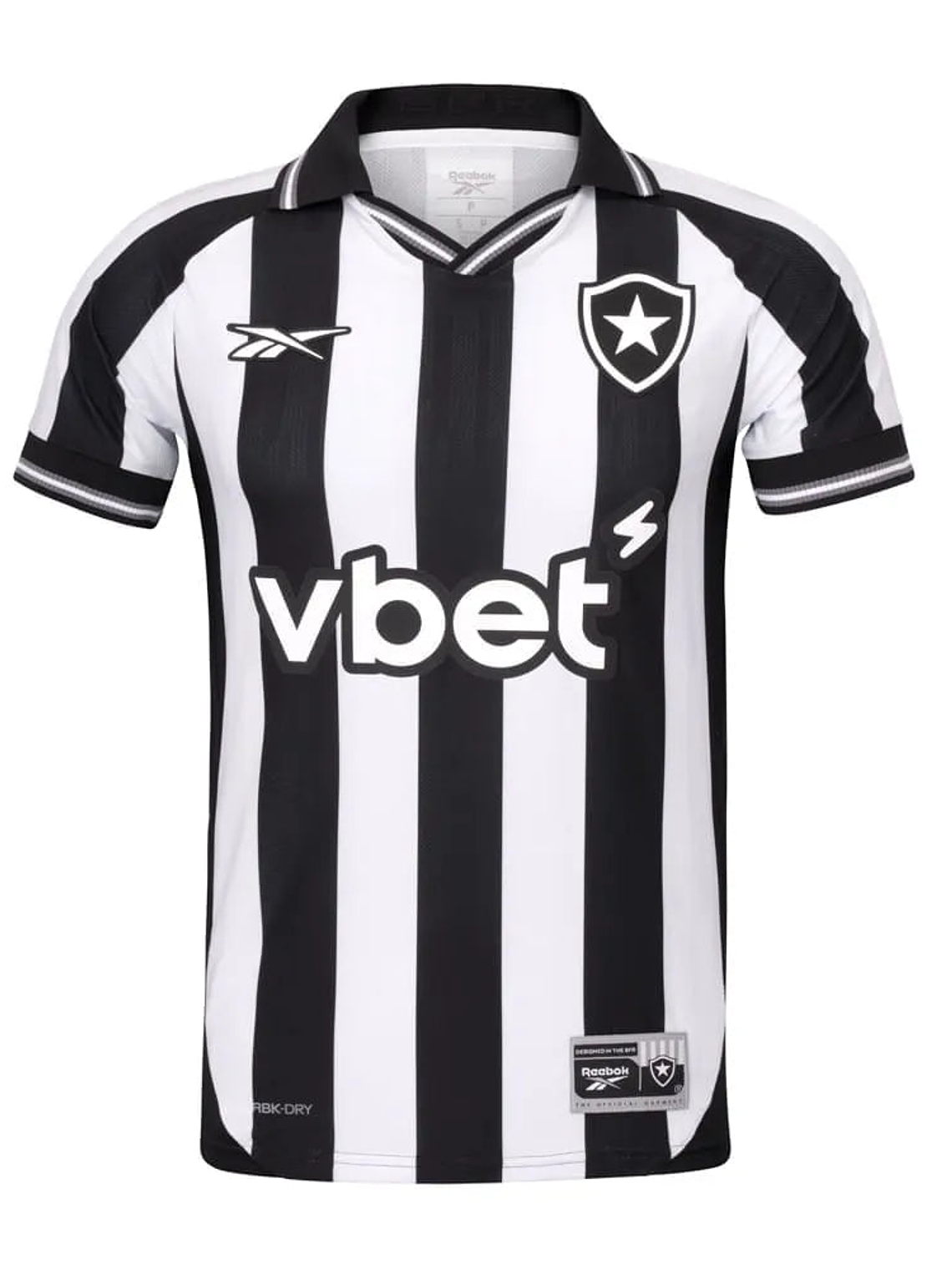 CAMISOLA DO BOTAFOGO 25/26 BRANCO E PRETO 1