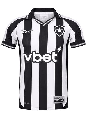 CAMISOLA DO BOTAFOGO 25/26 BRANCO E PRETO