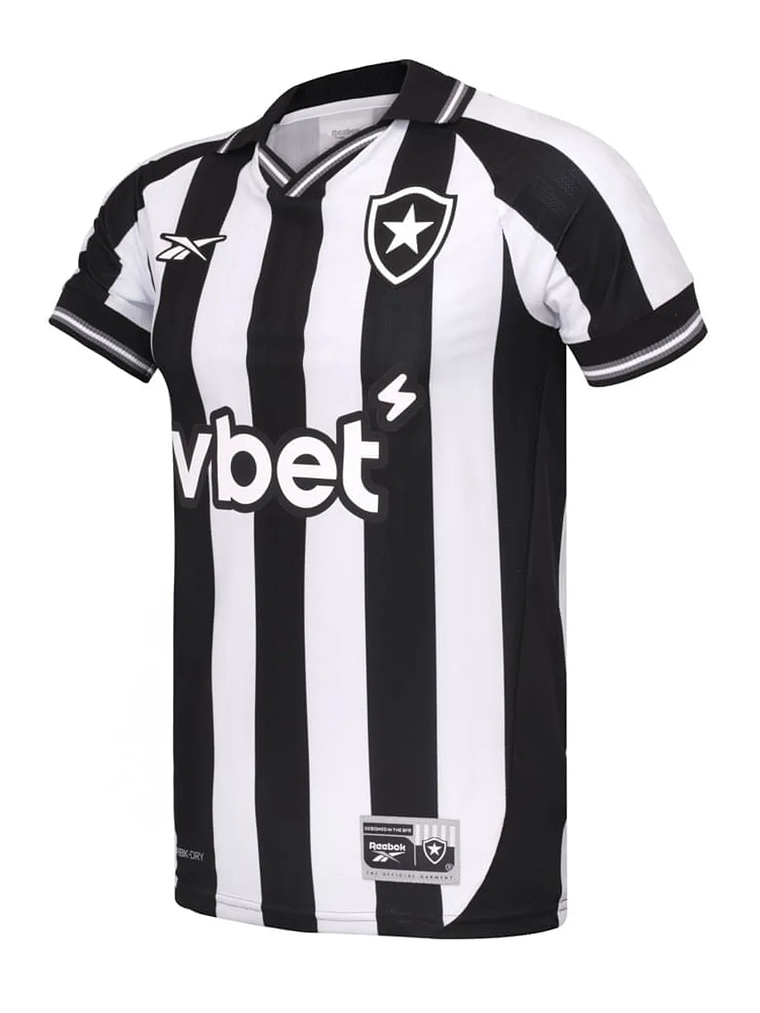 CAMISOLA DO BOTAFOGO 25/26 BRANCO E PRETO 3