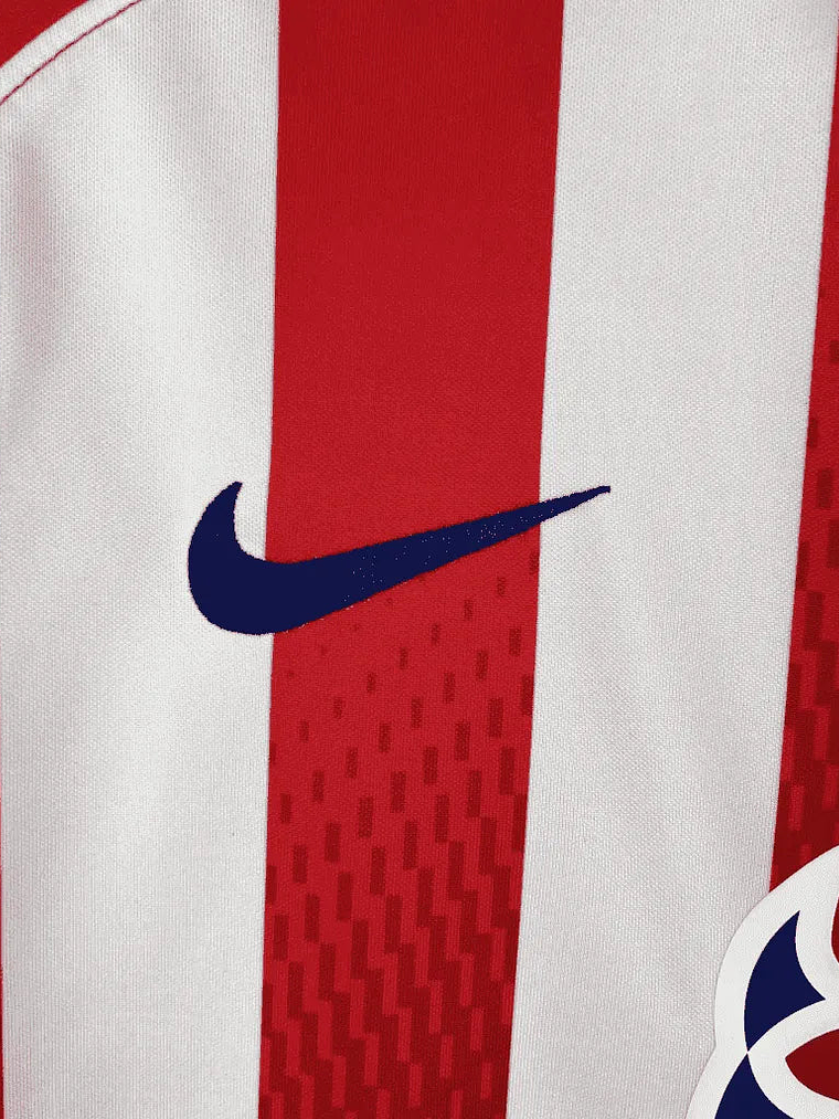 CAMISOLA DO ATLETICO DE MADRID 25/26 VERMELHO E BRANCO 3