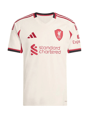 CAMISOLA DO LIVERPOOL 25/26 BRANCO