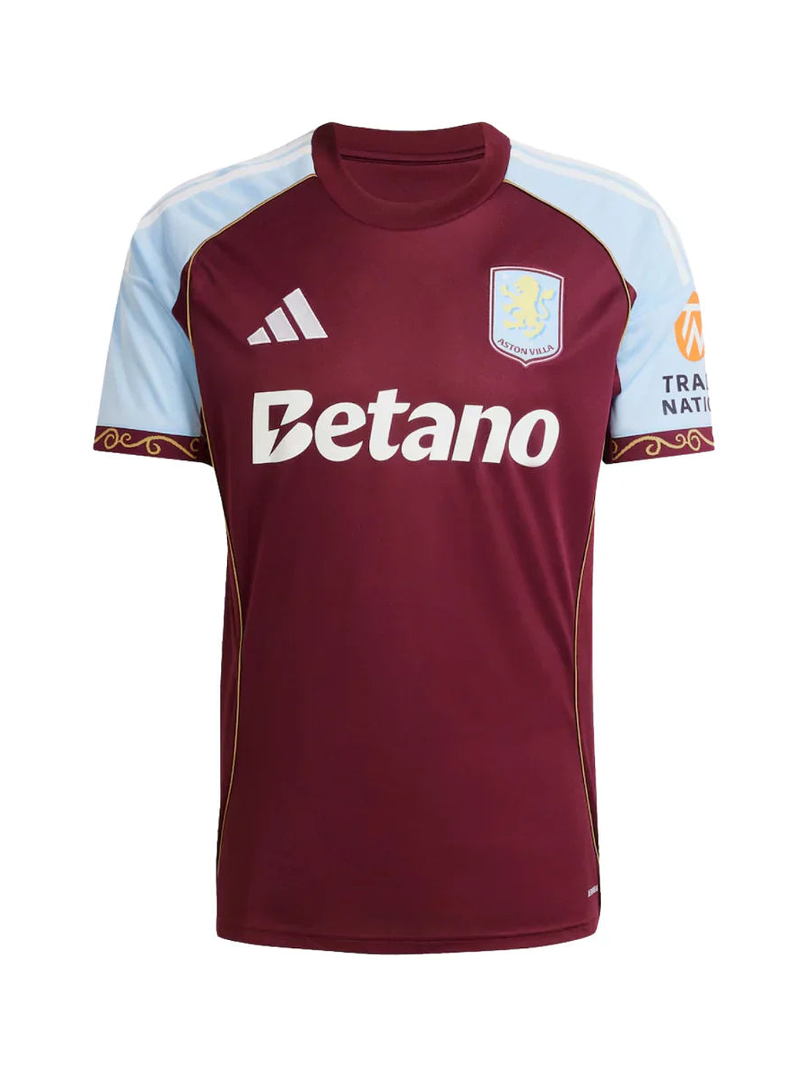 CAMISOLA DO ASTON VILLA 25/26 VERMELHO 1