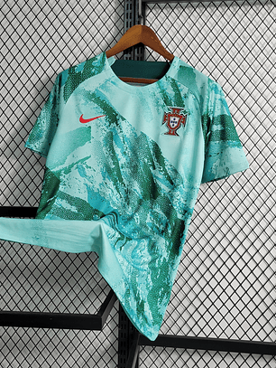 CAMISOLA DA SELEÇÃO DE PORTUGAL 23/24 VERDE TREINO