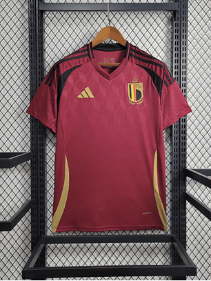 CAMISOLA DA SELEÇÃO DA BELGICA 24/25 VERMELHO