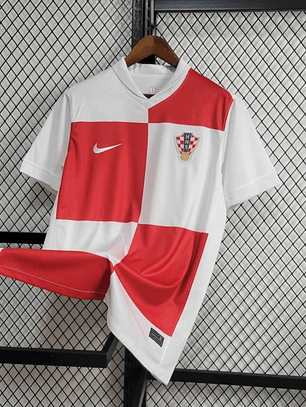 CAMISOLA DA SELEÇÃO DA CROACIA 24/25 BRANCO E VERMELHO