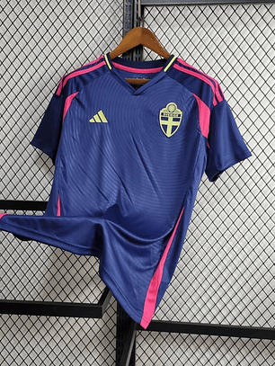 CAMISOLA DA SELEÇÃO DA SUECIA 24/25 AZUL