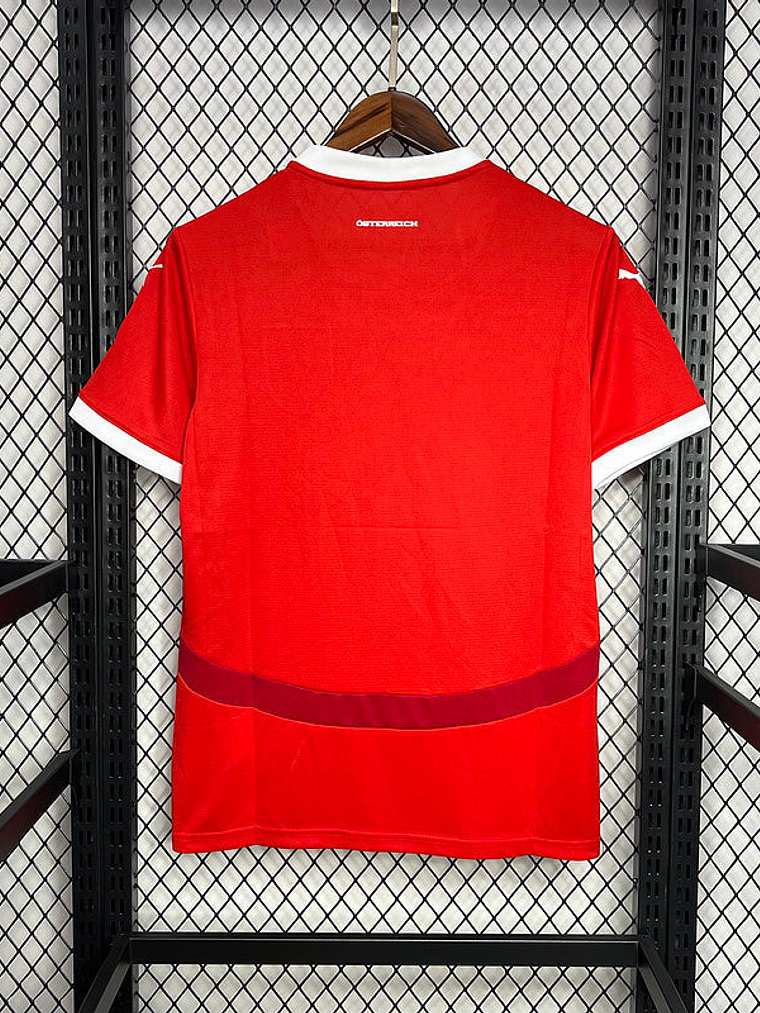 CAMISOLA DA SELEÇÃO DA AUTRIA 24/25 VERMELHO 3